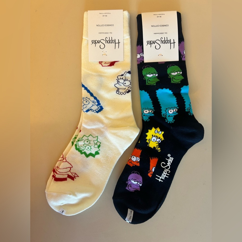 Happy Socks Simpsons 2 Pack